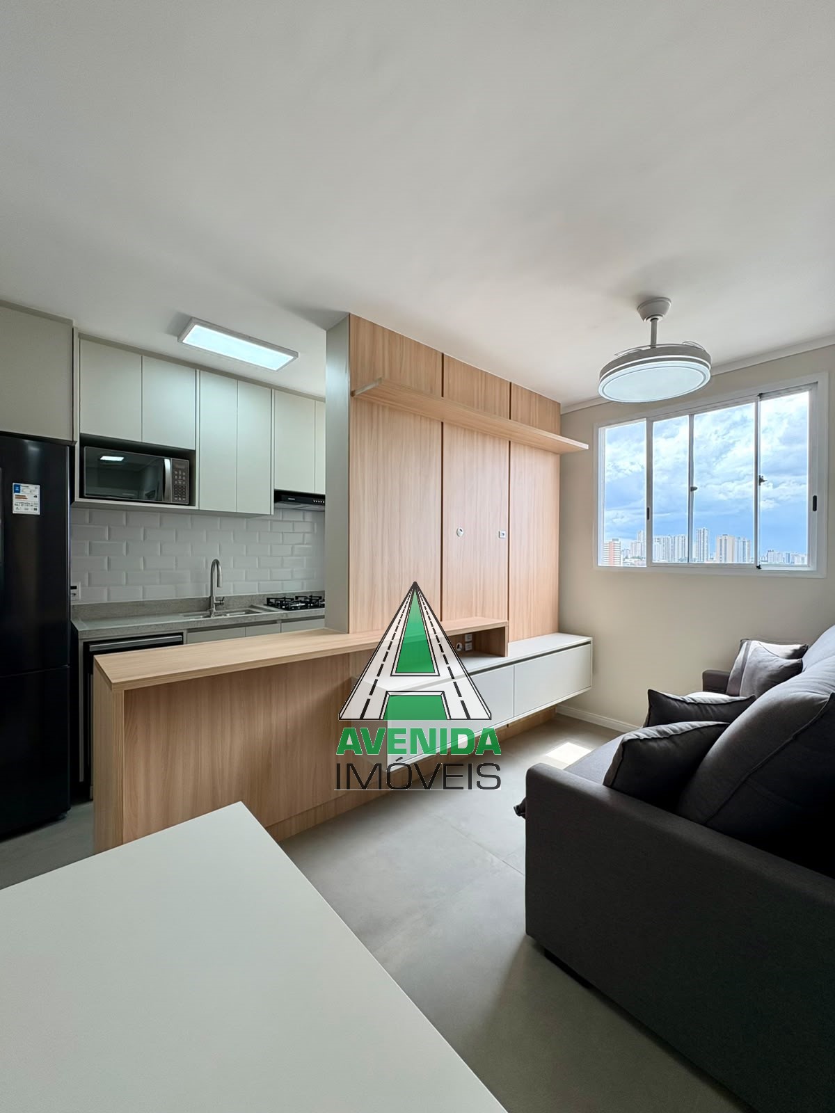 Ap. 37 m² mobiliado, Bairro Jardim - Santo André