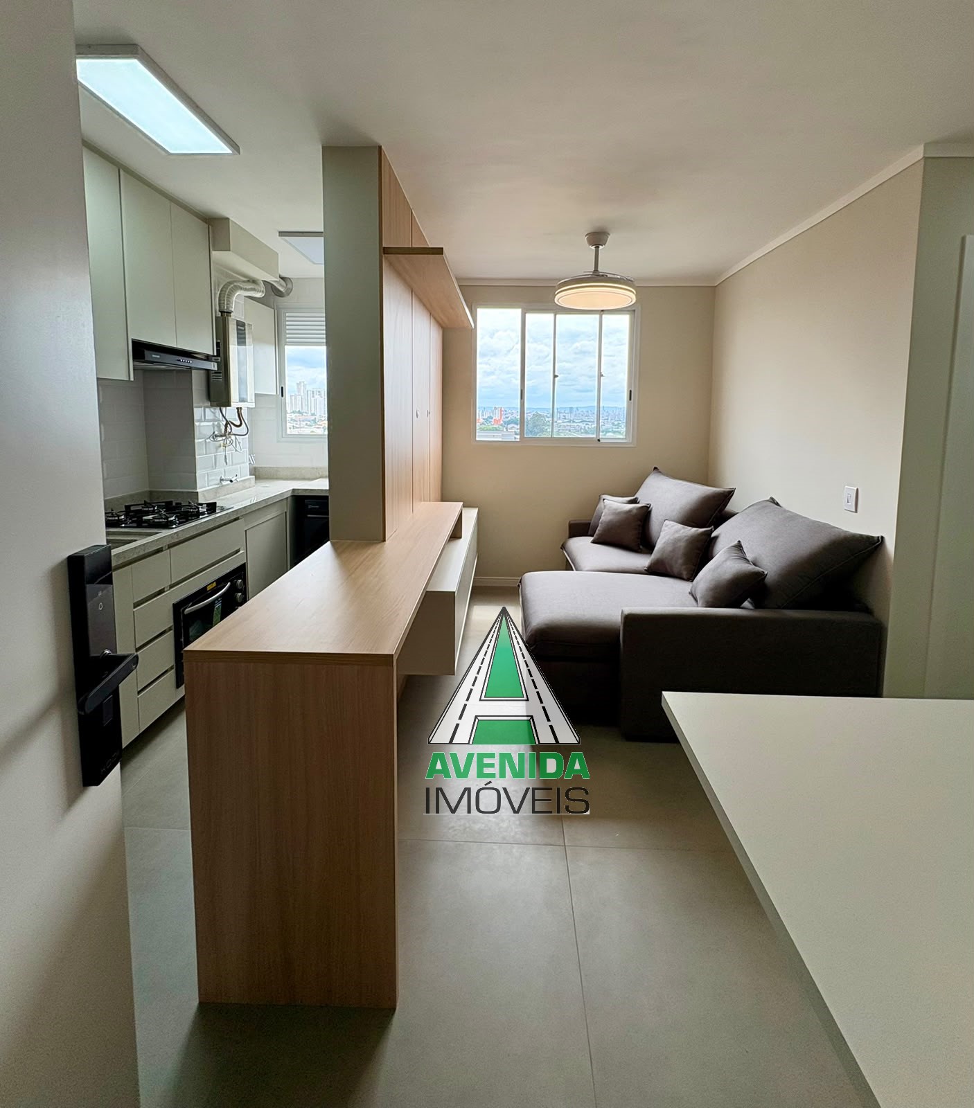 Ap. 37 m² mobiliado, Bairro Jardim - Santo André
